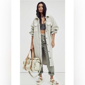 Free People Long Ruby Jacket